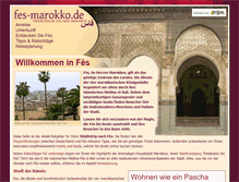 Tablet Screenshot of fes-marokko.de